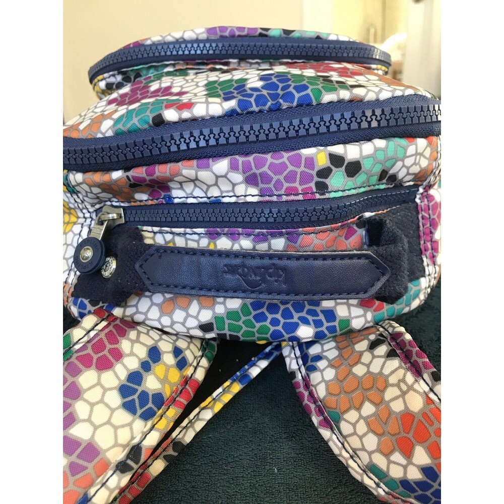 Kipling Seoul Small Printed Tablet Backpack Spell… - image 7